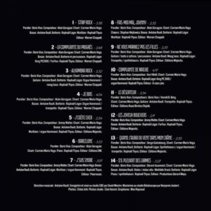 Carmen Maria Vega - Album "Fais-moi mal Boris Vian !" - Digipack © Chloé Jafé